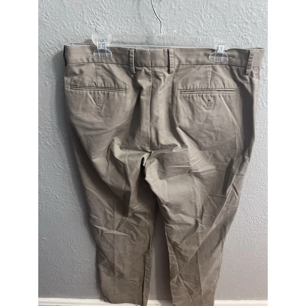 J‎ Crew Bedford Grayish Straight Pants 34x34 Men's